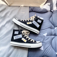 Men's  High top  Sneakers Travel Lovers Skateboard