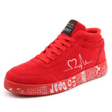 Red Winter Boots Women Sneakers