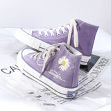 Women's Sneakers High-top Sunflowers
