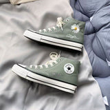 Women's Sneakers High-top Sunflowers