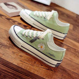 Women's Sneakers High-top Sunflowers