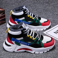 Men Casual Shoes High Top Sneakers