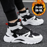 Men Casual Shoes High Top Sneakers