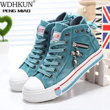 Women Fashion Sneakers Denim Spring/Autumn