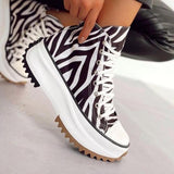 Women's Sneaker High Zebra