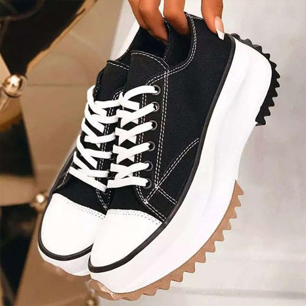 Women's Sneaker Black Low Rise