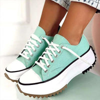 Women's Sneaker Baby Blue Low Rise