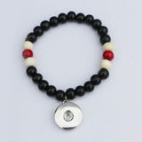 Colorful Wood Beaded Stretch Bracelets